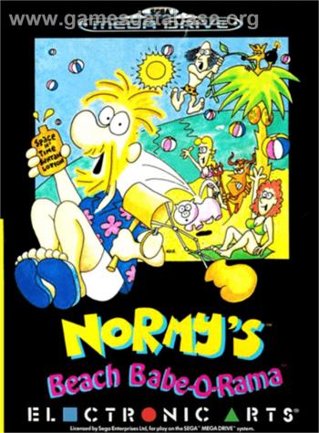Cover Normy's Beach Babe-O-Rama for Genesis - Mega Drive
